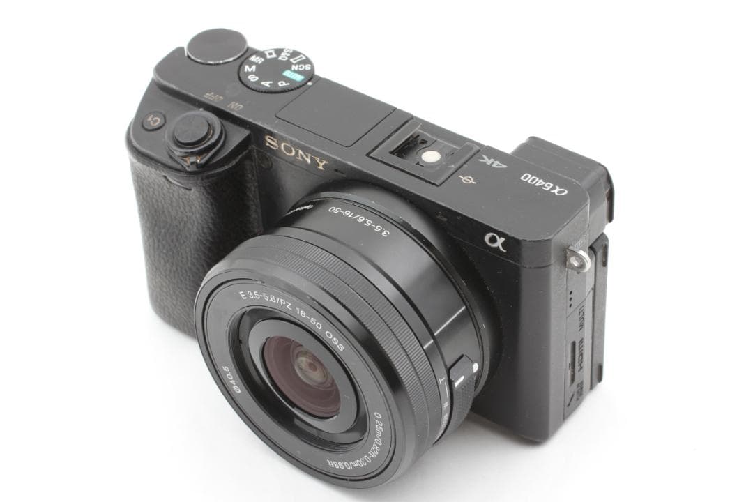 SONY α6400 ブラック デジタルカメラ 16-50mm レンズキット
