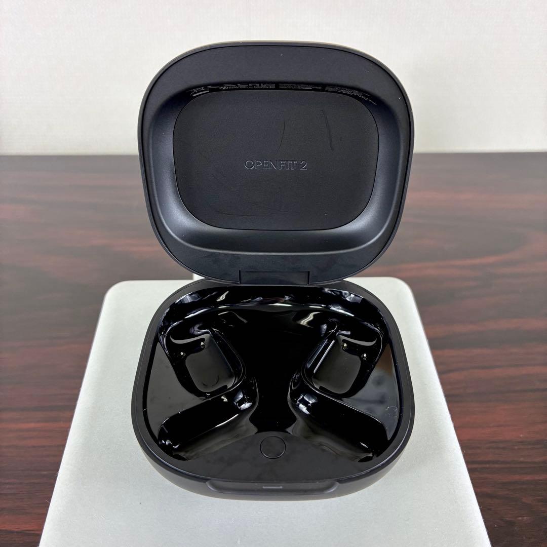 【動作品】SHOKZ OPENFIT 2 充電ケースのみ T920 ブラック