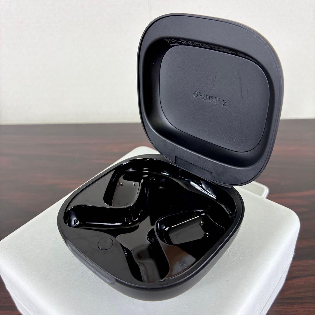 【動作品】SHOKZ OPENFIT 2 充電ケースのみ T920 ブラック