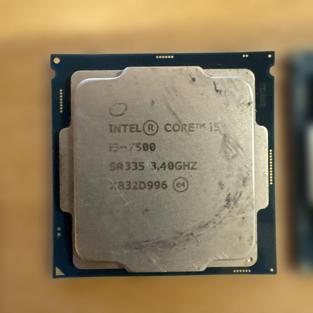 CPU CPU Intel Core i5-7500 @14