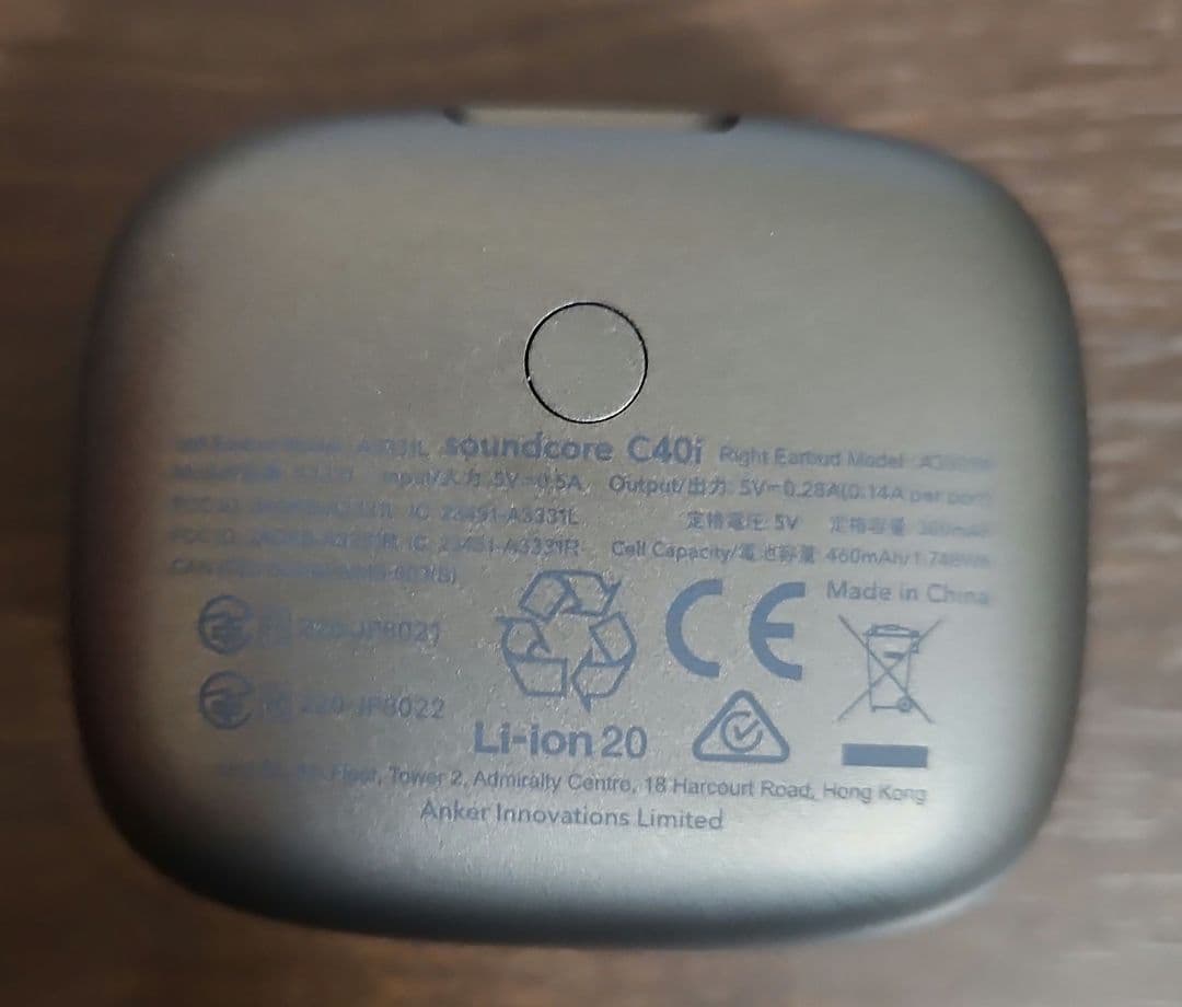 【訳あり品】soundcore C40i ワイヤレスイヤホン