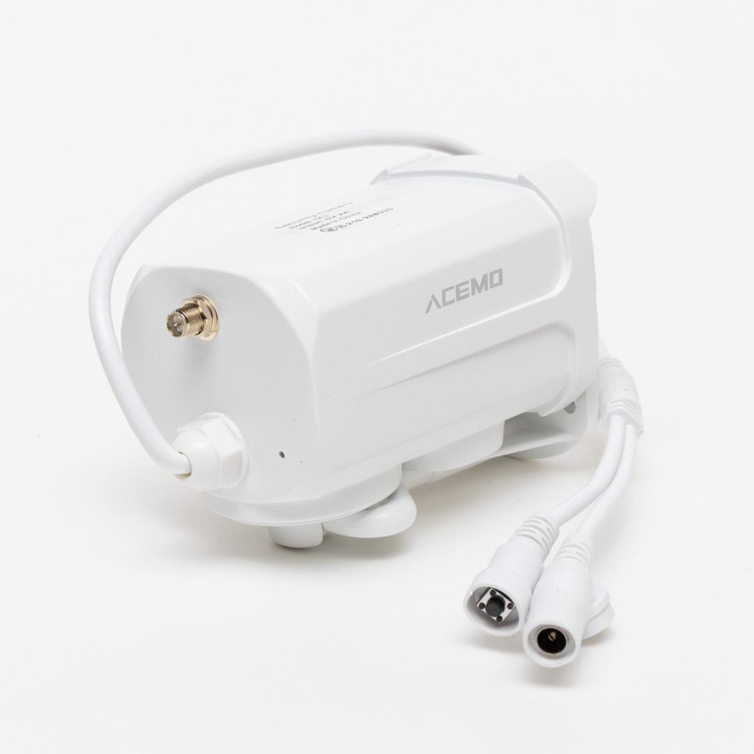 ACEMO モニター付き HDD内蔵 ワイヤレス 防犯カメラ カメラ2台セット