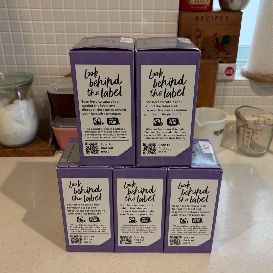 マークス&スペンサー Decaf Earl Grey 50個入り　5個セット