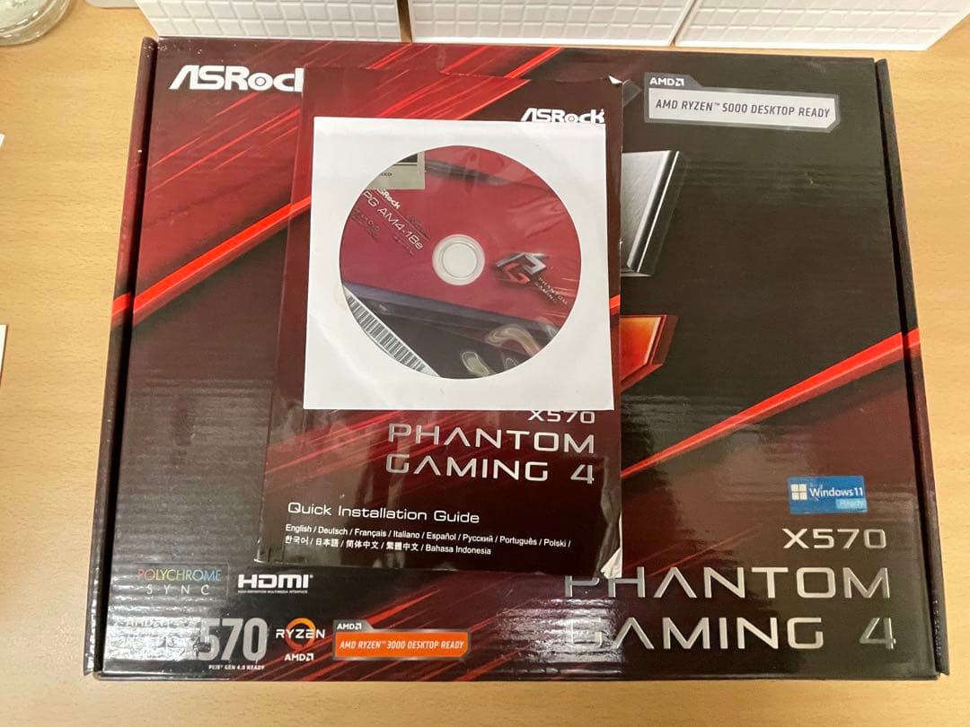 【ジャンク】ASRock X570 Phantom Gaming 4 未動作確認