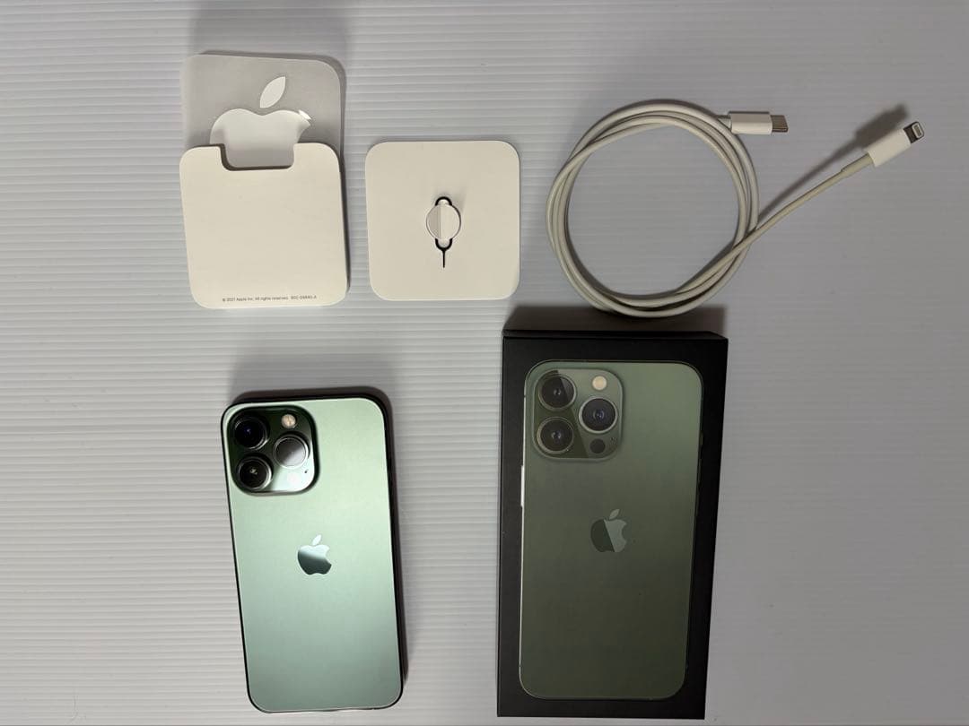 【値下げしました】iPhone13Pro アルパイングリーン 128GB