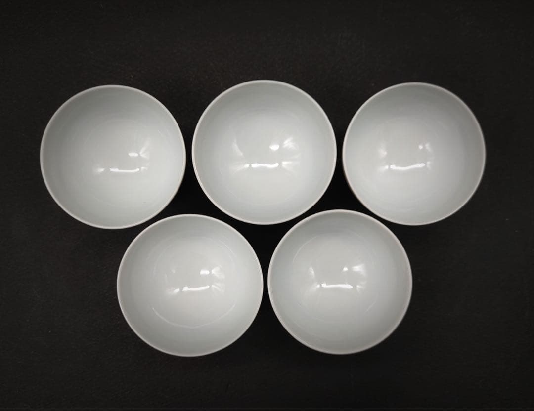 煎茶道具 京焼 染付 平安七甫作 茶器 5客 茶道具