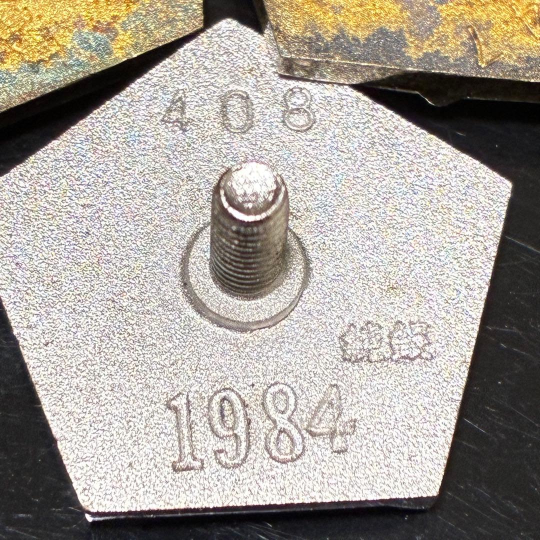 純銀 約59g 社章 バッジ Sv1000