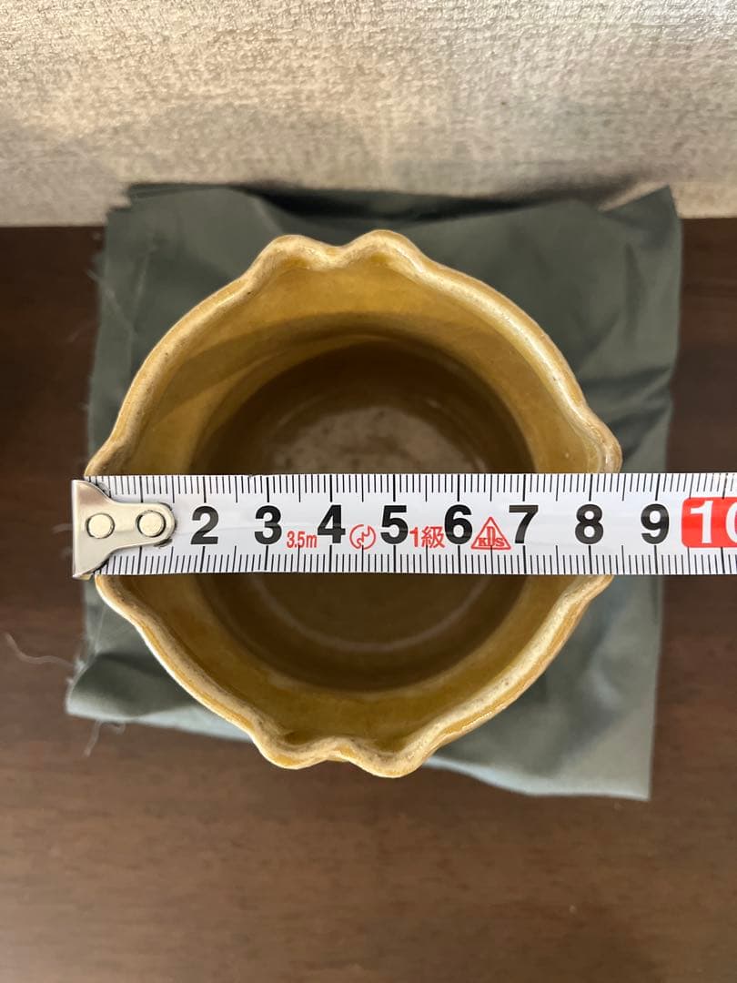 茶道具　火入　光右衛門　黄瀬戸　新品
