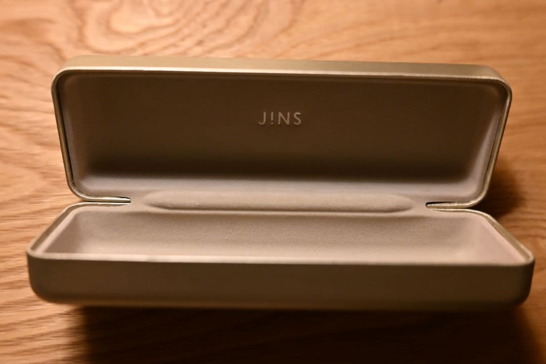 JINS Combination Titanium 中顔面短縮眼鏡フレーム度入り