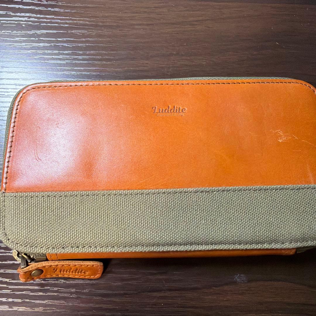 Luddite レザーペンケース　ケース付き