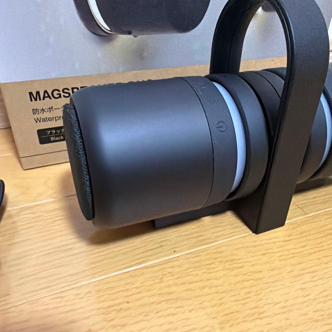 リズム　マグスピーカーデュオ　RHYTHM MAGSPEAKER DUO 黒
