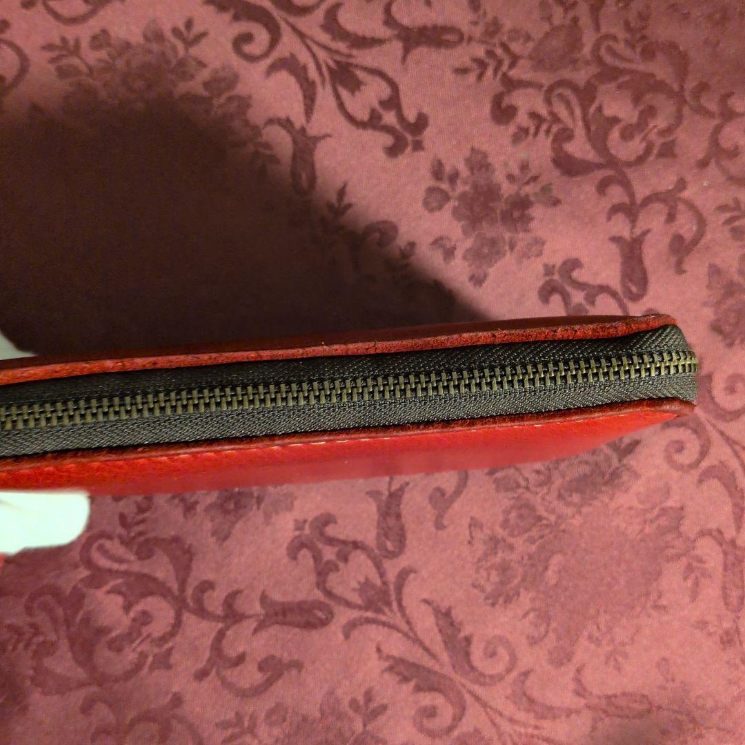 レザー製【ヤギの皮】シンプル長財布 ダブルファスナー