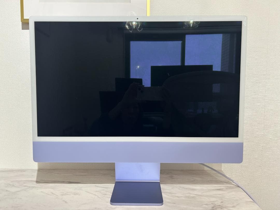 【訳あり】iMac 24インチ M1 16GB 256GB パープル