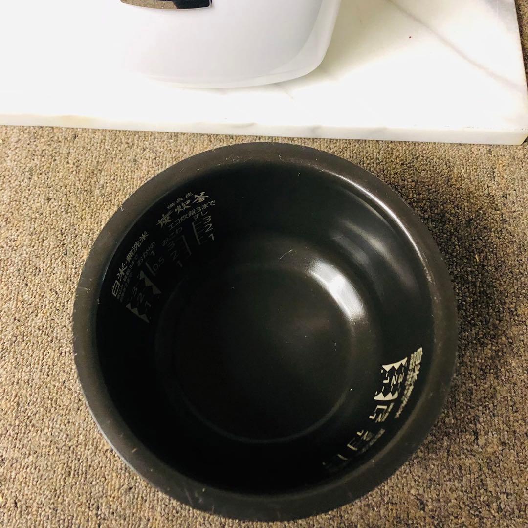 J9美品！三菱 IHジャー炊飯器 3.5合炊き ホワイト 新生活応援✨