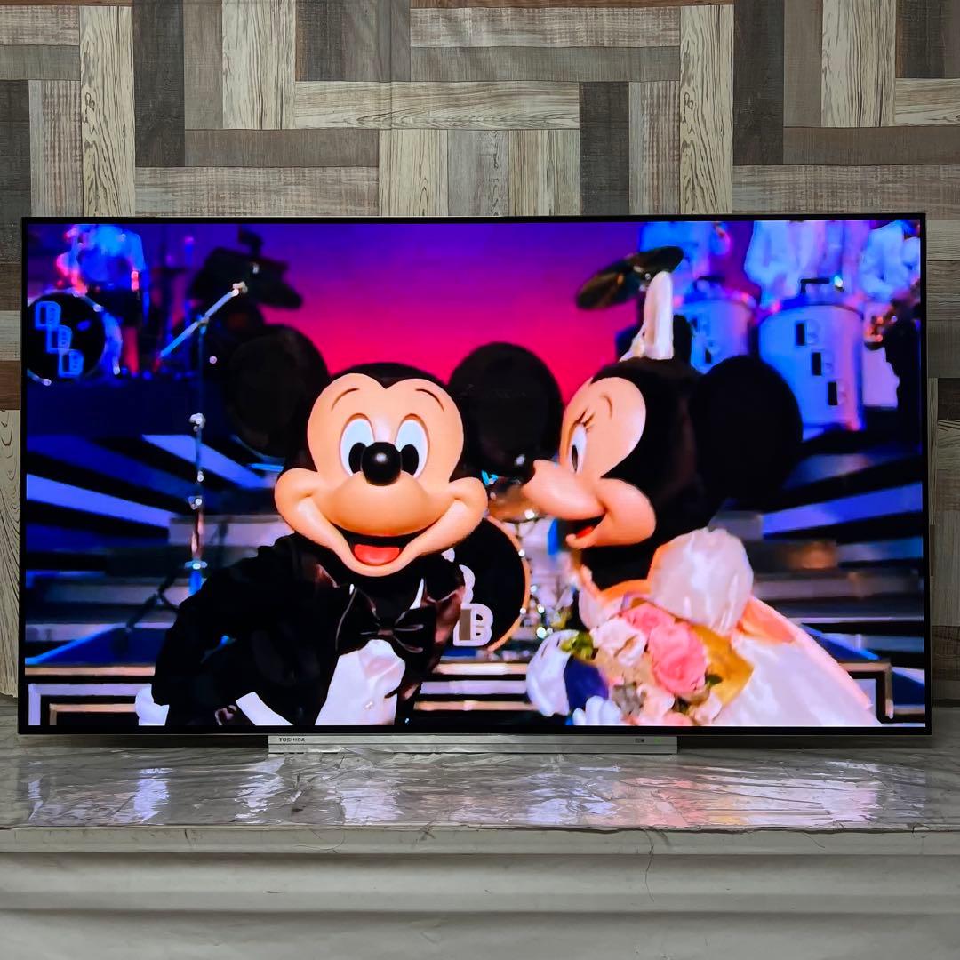 全国送料込❣️東芝55型4K有機ELテレビネトフリ、YouTube視聴可