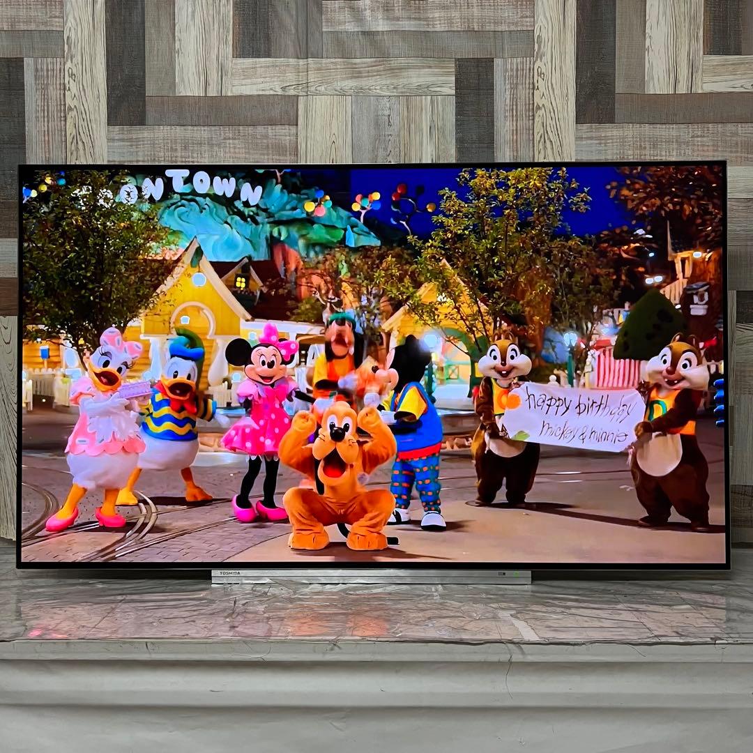 全国送料込❣️東芝55型4K有機ELテレビネトフリ、YouTube視聴可