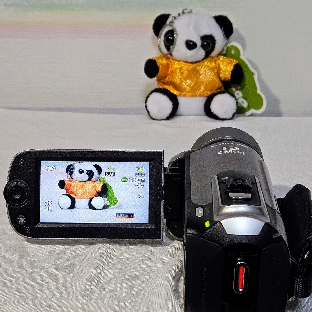 キャノン ビデオカメラ iVIS HFR10 バッテリー3個 充電器2台 動作品