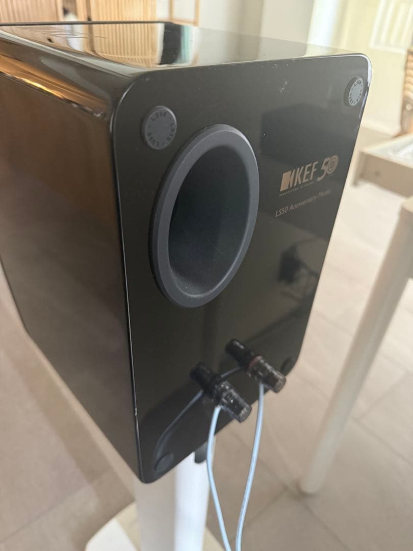 KEF LS50 スピーカー ブラック ペア