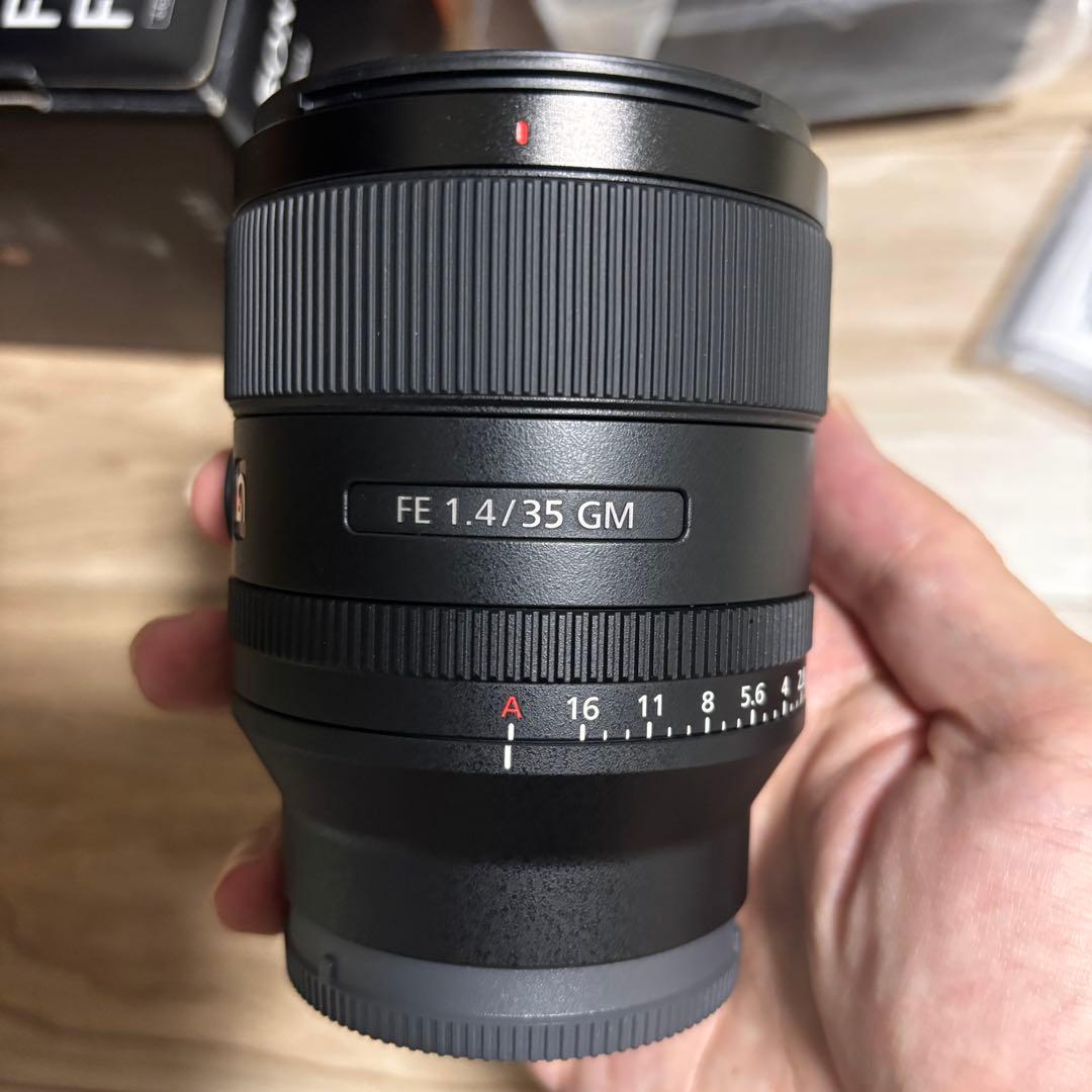 【値下】SONY FE 35mm F1.4 GM レンズ　SEL35F14GM