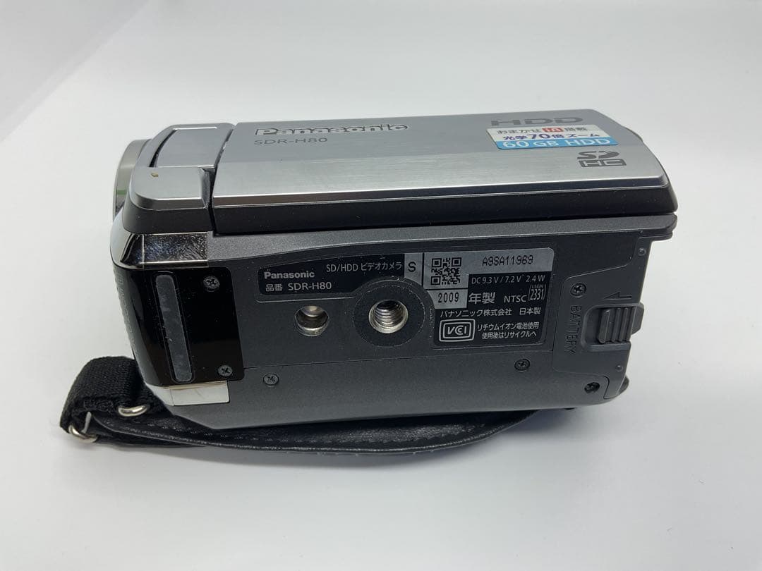 【動作品】Panasonic SDR-H80 60GB HDD ビデオカメラ
