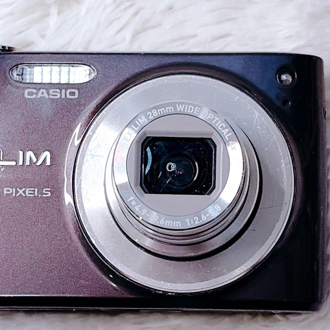CASIO EXILIM EX-Z400 コンパクトデジタルカメラ ブラウン
