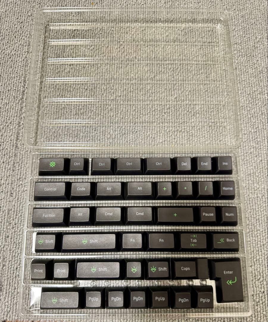 KAT Cyberspace Keycaps キーキャップ