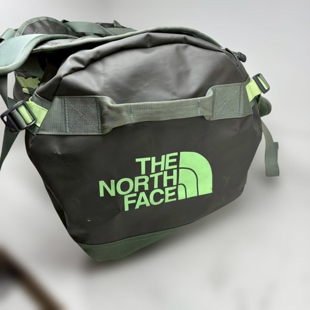 M◆THE NORTH FACE　ドラムバッグ　旅行バッグ　キャンプ　グリーン