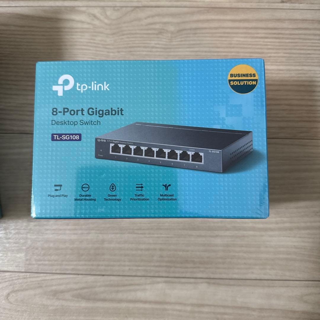 TP-Link 5ポート ギガビット デスクトップスイッチ TL-SG105