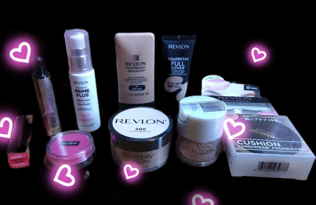 REVLON◇CLIO◇メイベリン♡キスミー♡コスメ化粧品18点まとめ売り福袋♡