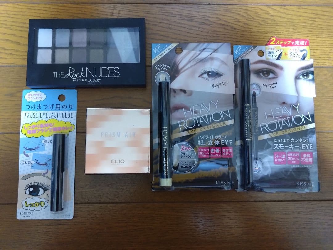 REVLON◇CLIO◇メイベリン♡キスミー♡コスメ化粧品18点まとめ売り福袋♡