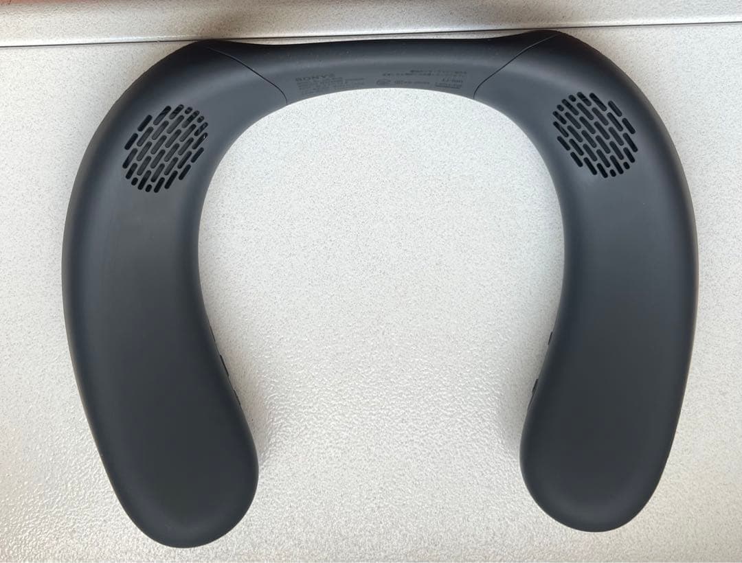 ソニー(SONY)ワイヤレスネックバンドスピーカー SRS-NS7 中古品-美品
