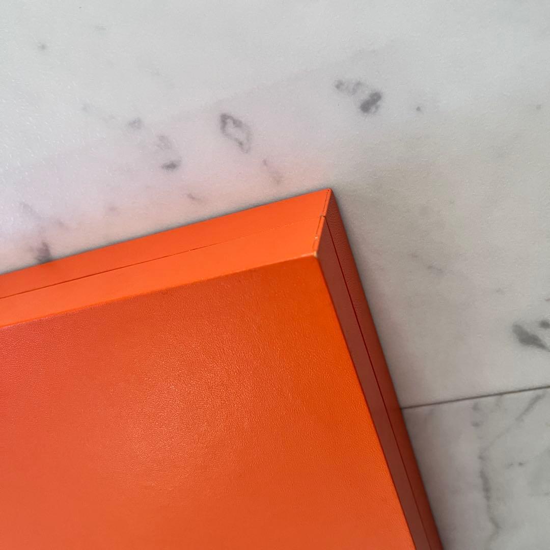 HERMES エルメス 大きめ シェーヌ ダンクル ネックレス ケース 空箱