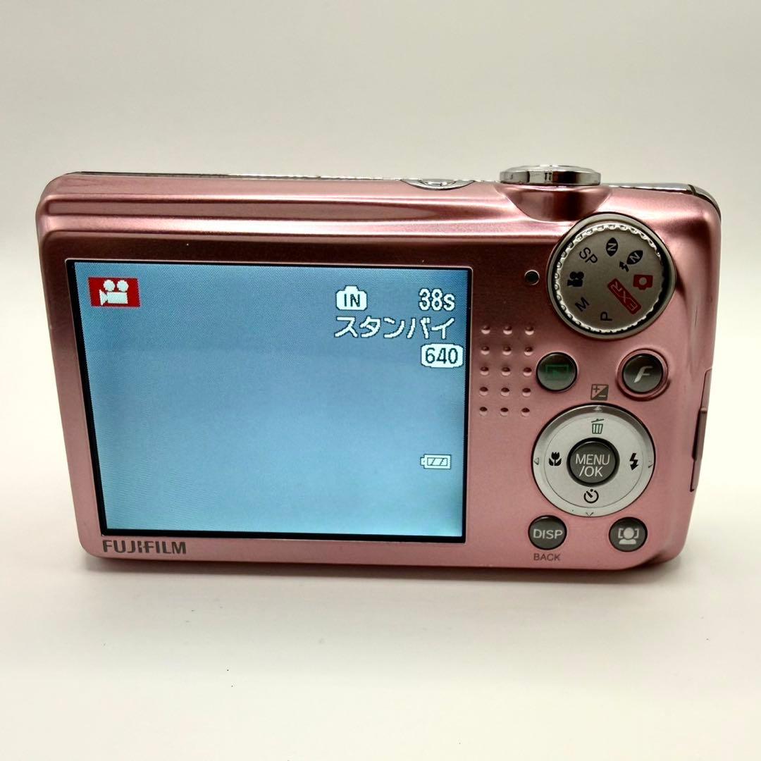 【美品】FUJIFILM F70EXR ピンク 箱付き 付属品完備 動作品