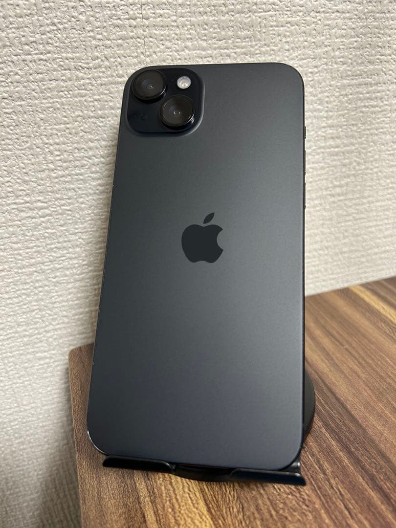 【純正BT100%】【即日発送】iPhone15Plus ブラック 128GB