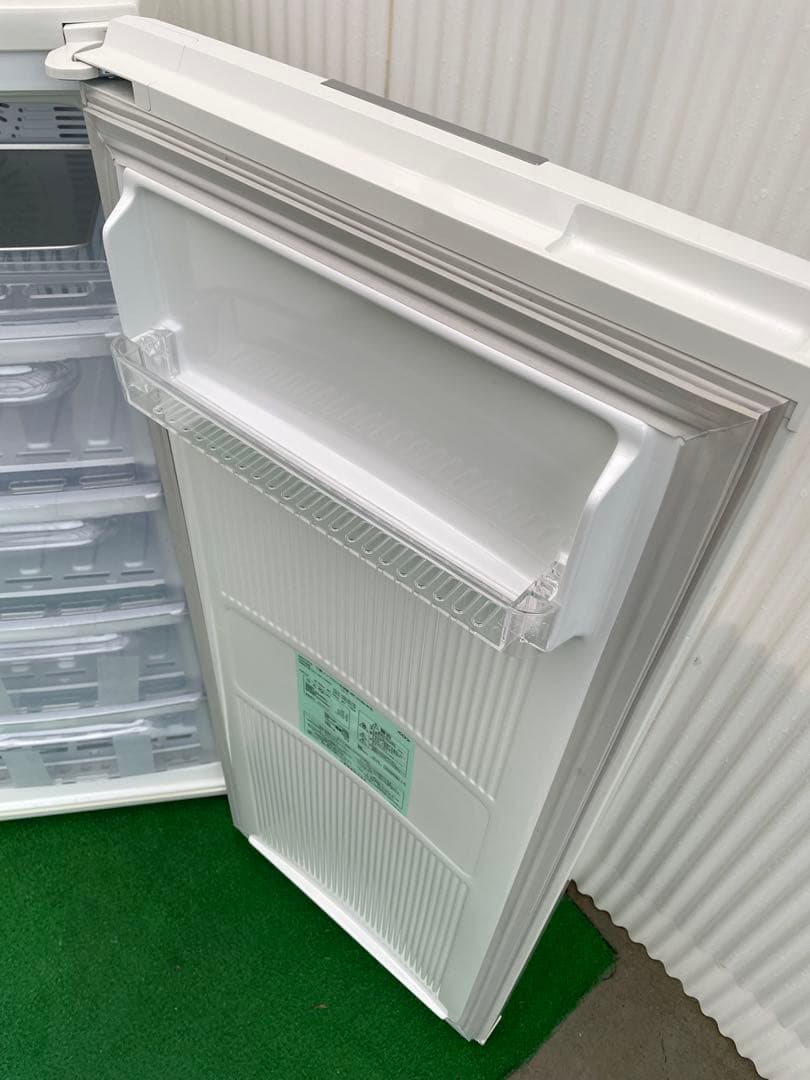 991 三菱 121L ホワイト冷凍庫 急冷モード搭載 大容量 ファン式 国産