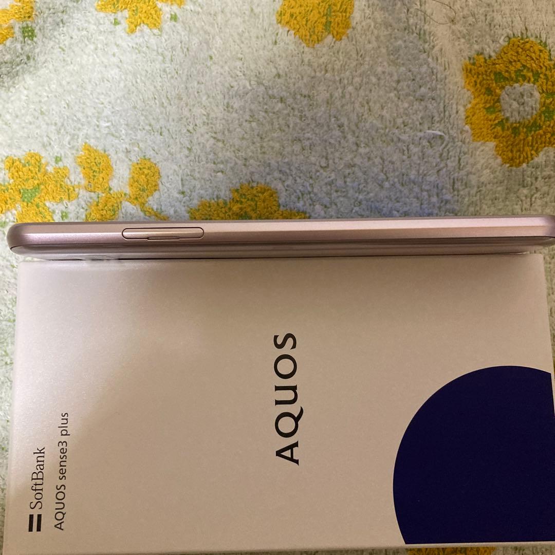 スマートフォン本体 AQUOS sense3 plus 128GB