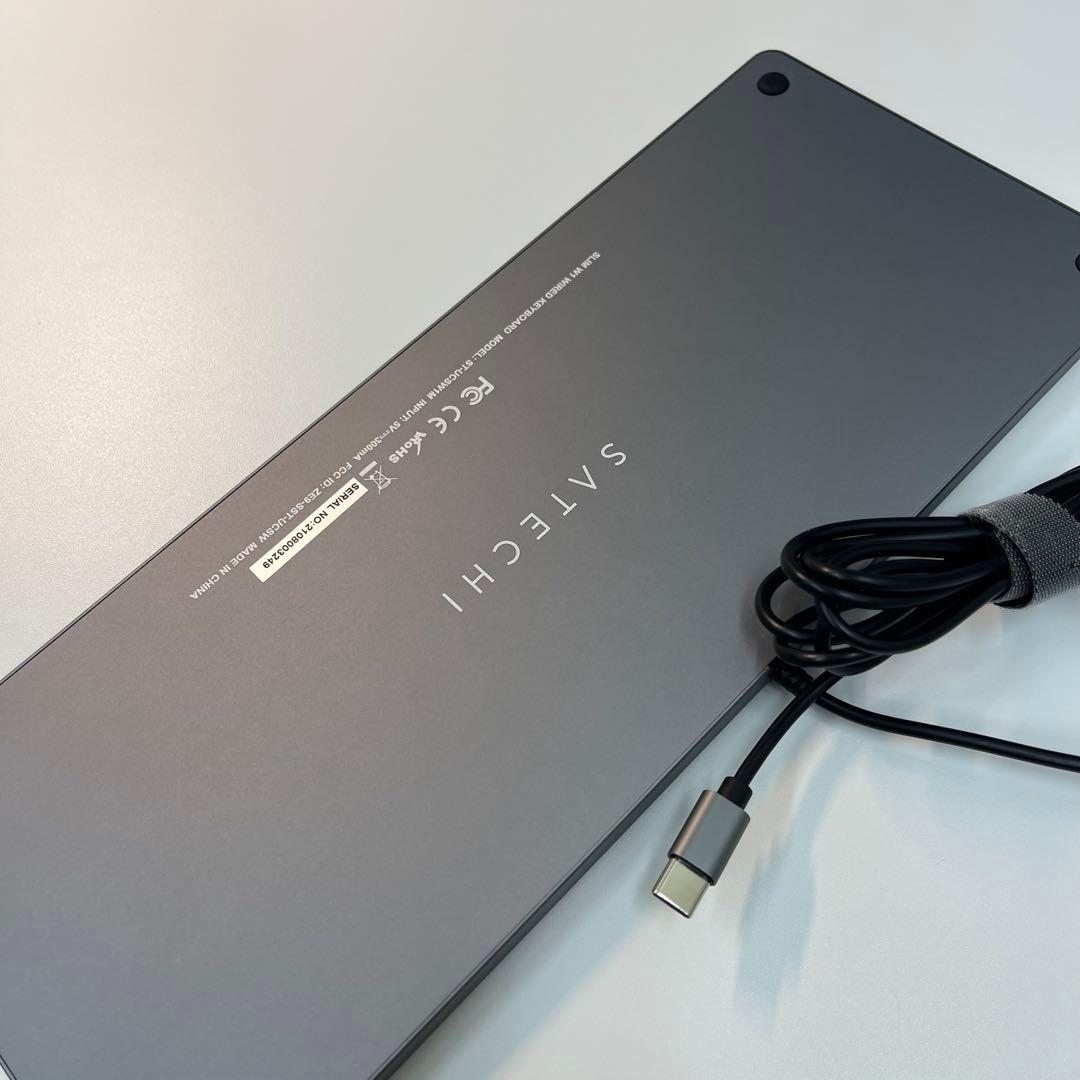 SATECHI Slim W1 Backlit キーボード ST-UCSW1M