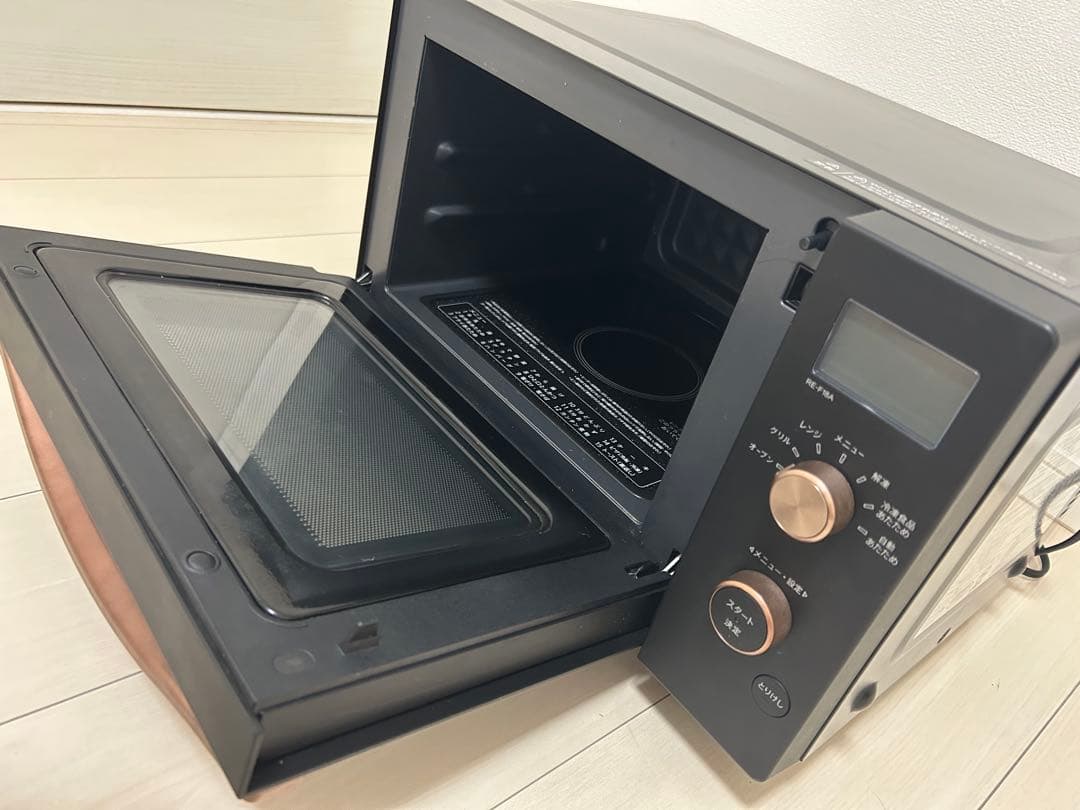 処分価格　SHARP オーブンレンジ RE-F18A-B ブラック