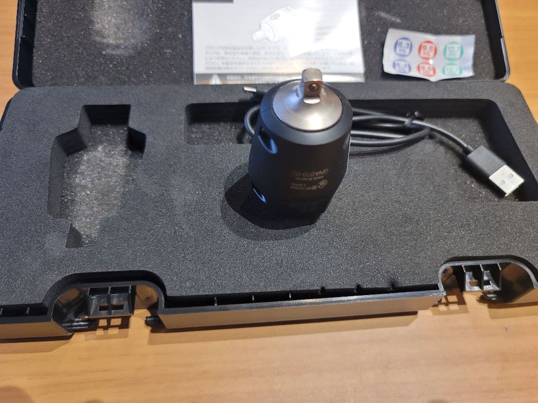 KTC TORQUE トルク測定器 6.35sq USBケーブル付き