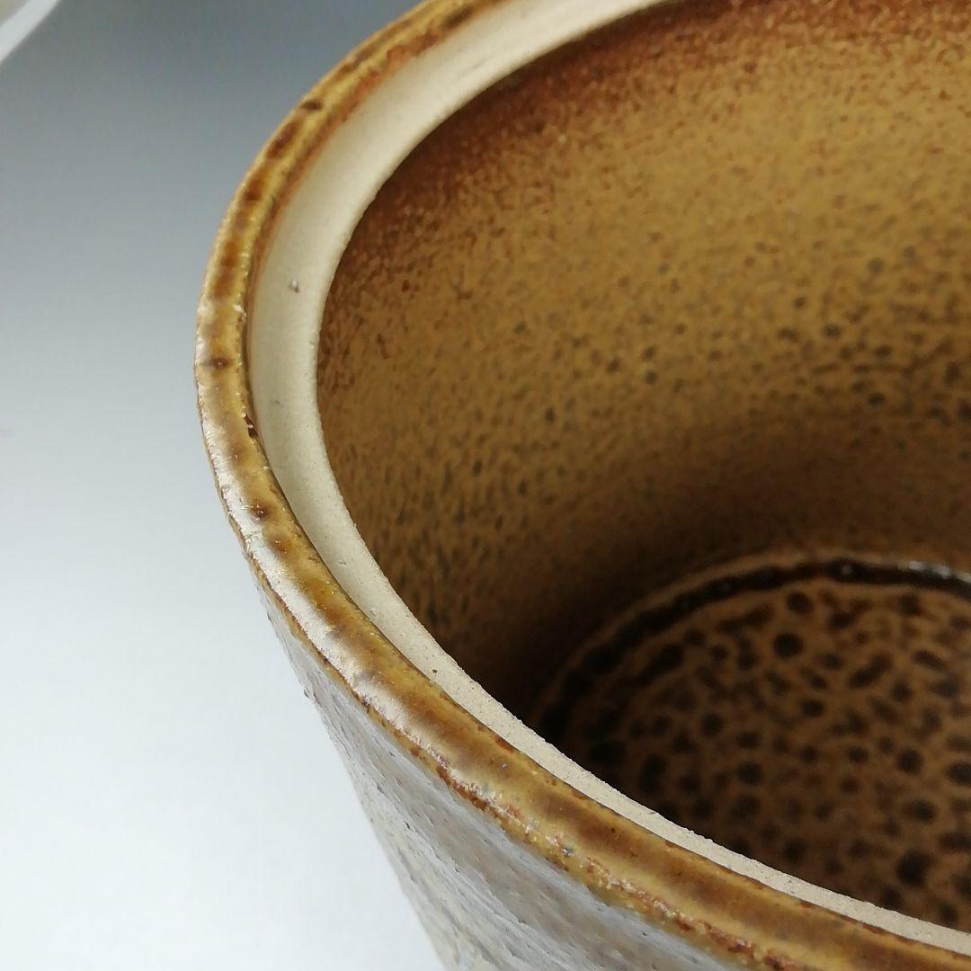 Ｗ１５３　水指　『籠目　竹図』『隆鳳(田中隆一) 作』　共箱　茶道具