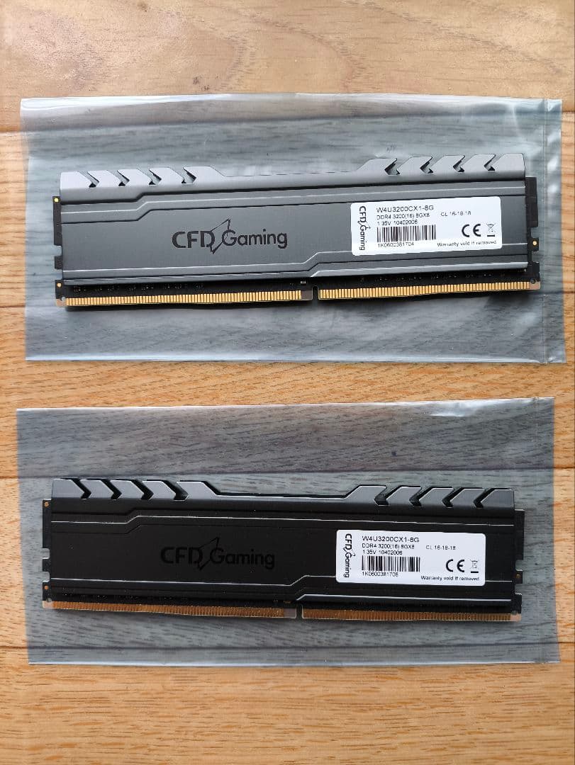 デスクトップ用メモリ CFD Gaming DDR4-3200 8GB×2枚