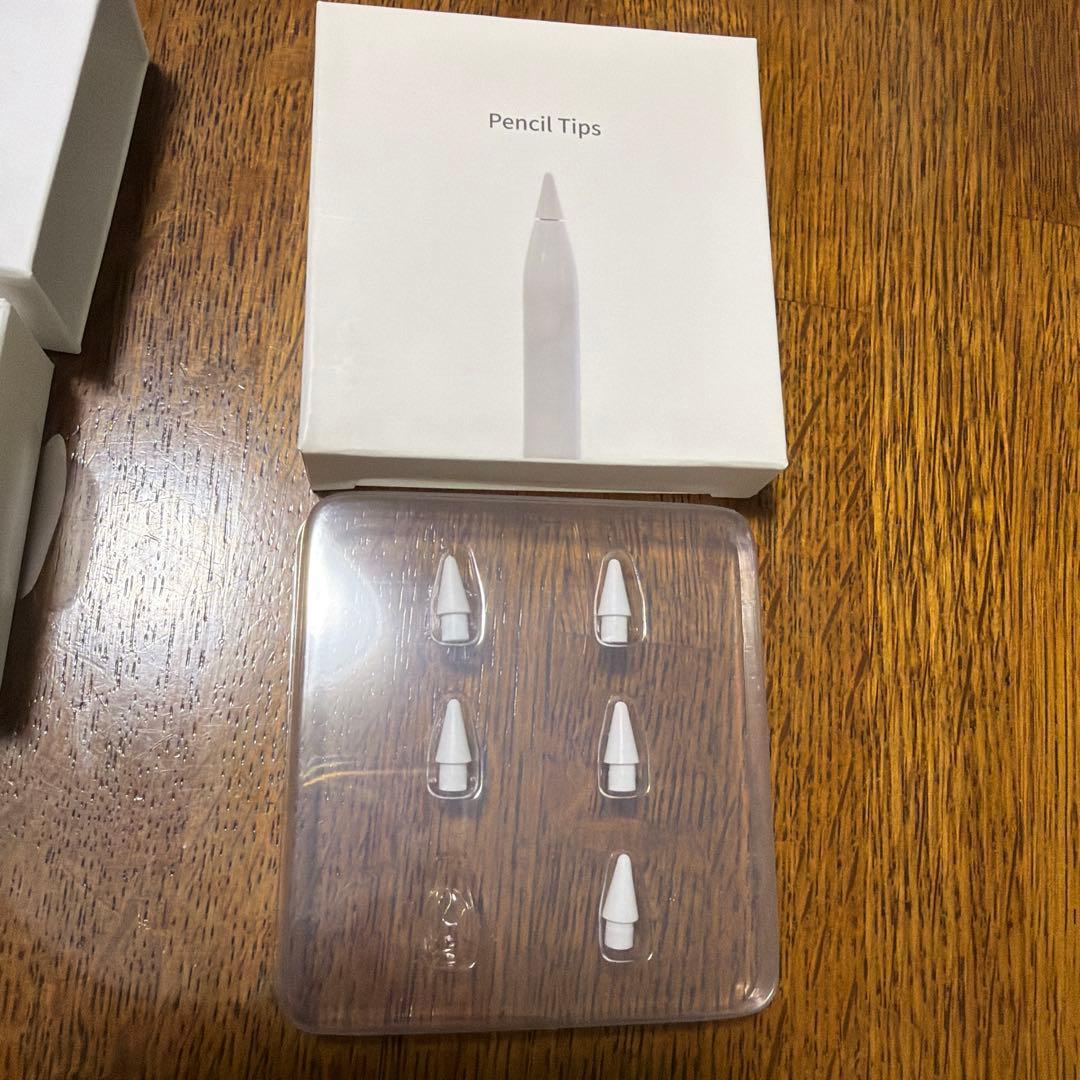 Apple Pencil (第2世代) ホワイト + ペンシルチップ