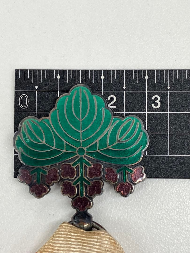 勲七等青色桐葉章 TO.2162