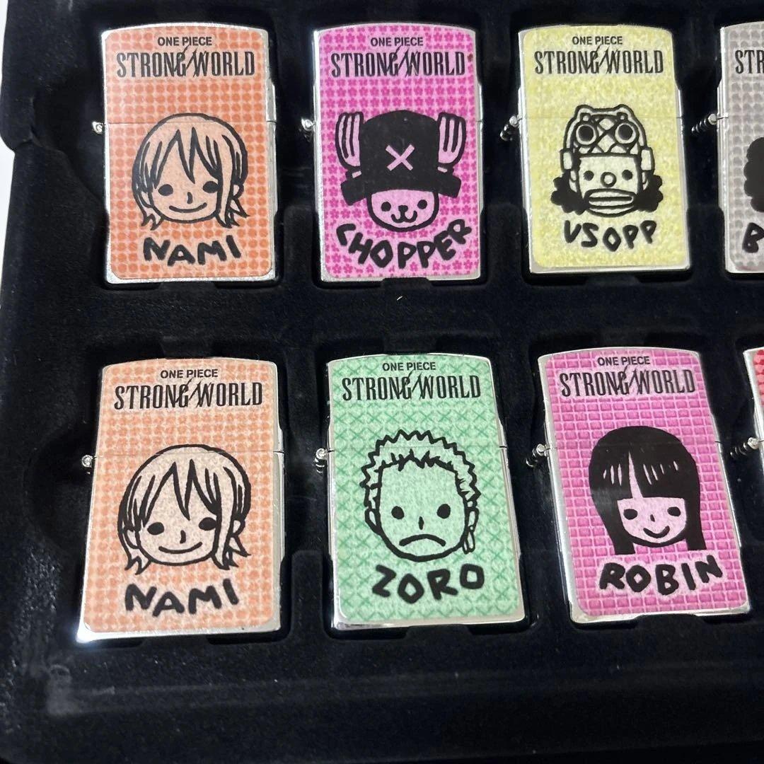 ONE PIECE STRONG WORLD オイルライター10個セット