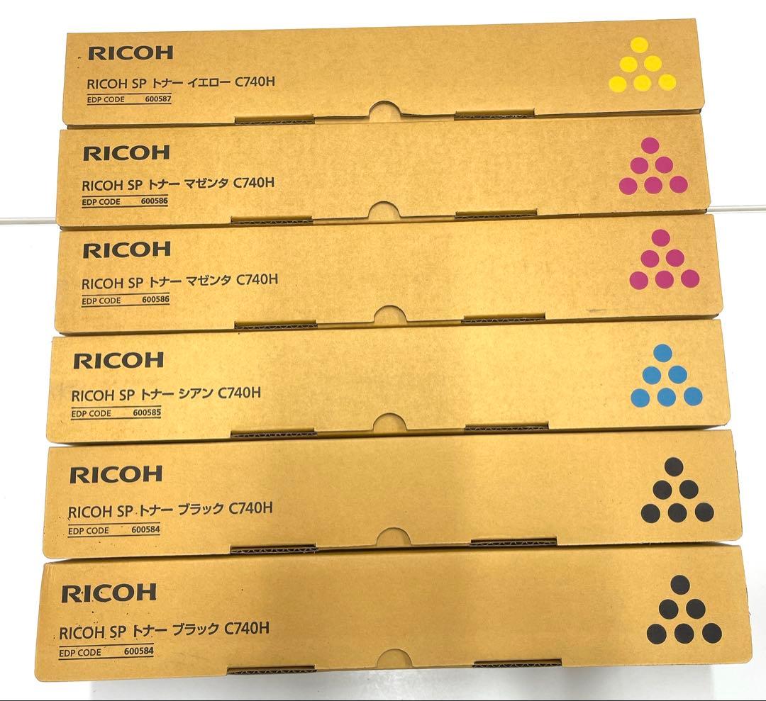 RICOH SPトナー C740H 6個SET