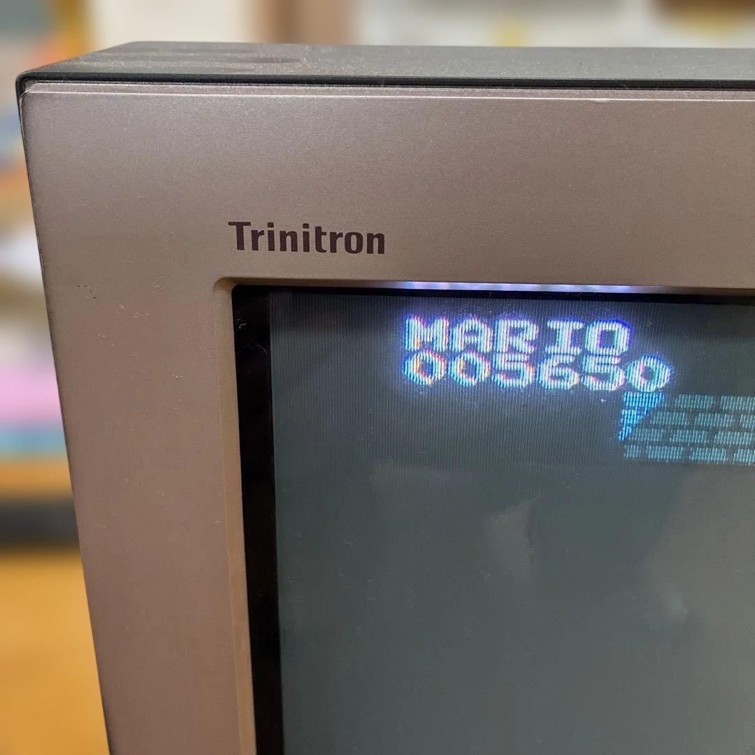 SONY Trinitron ブラウン管テレビ