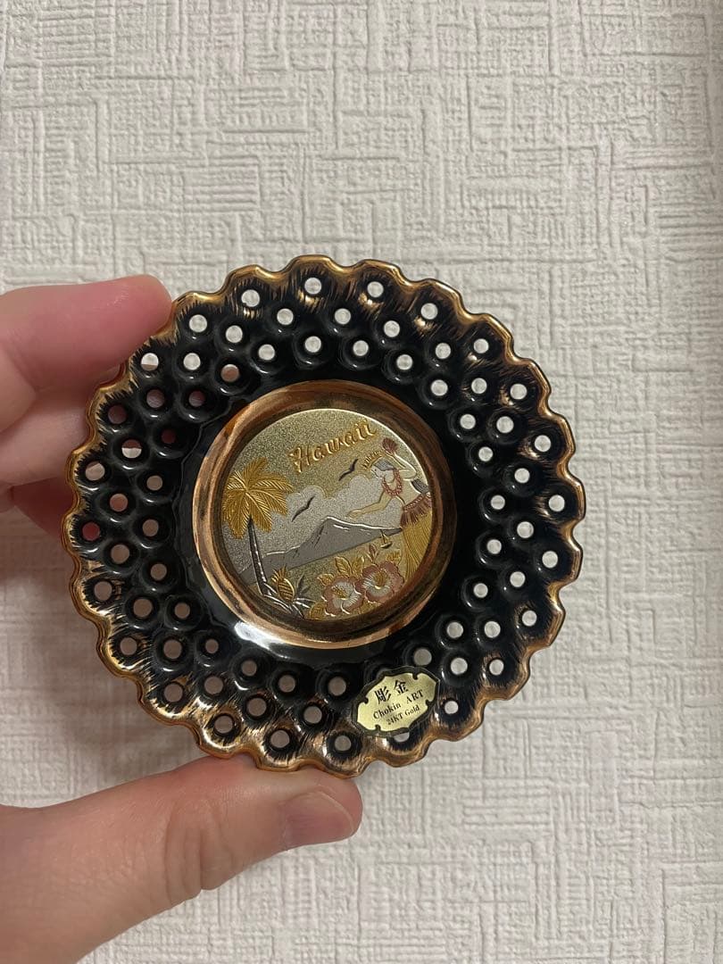 ハワイのヴィンテージショップから来ました♡CHOIN ART 24KT GOLD