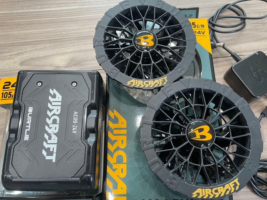 2025 バートル 24V バッテリー ファンセット AC09 AC09-1