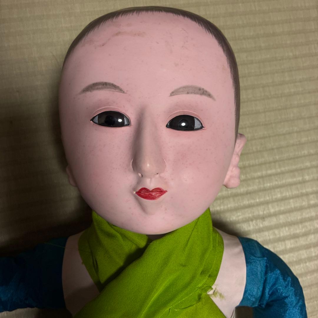 お値下げ！市松人形 大きな男の子　銘あり　真光齋