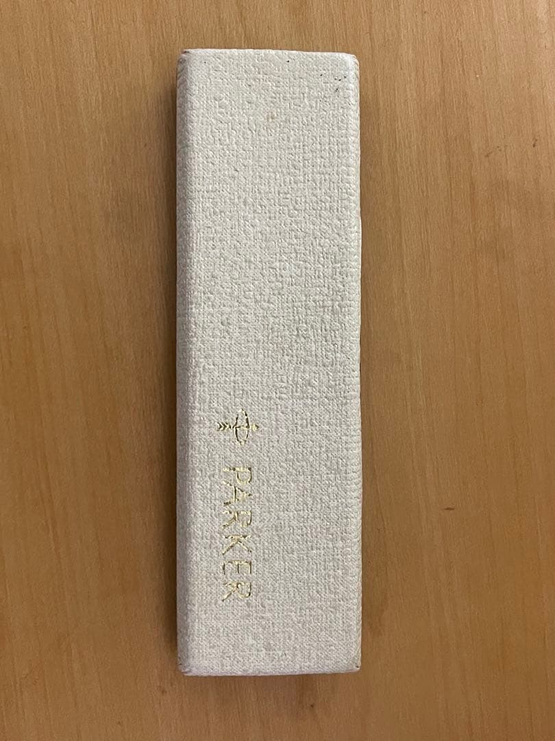 ペン先14金Parker 万年筆 シルバー・ブラック 専用ケース付き